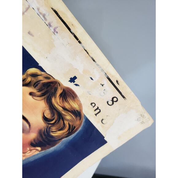 RARE BELGIAN VINTAGE ORIGINAL The‎ Golden Virgin Joan Crawford movie poster - Picture 8 of 10